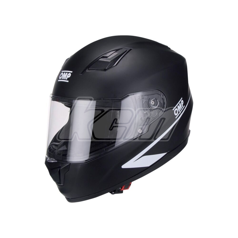 CASQUE HOMOLOGUE OMP EVO NOIR MAT