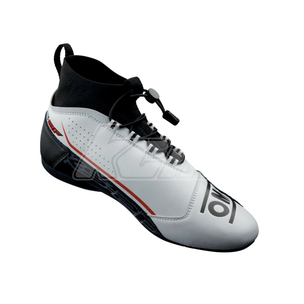 BOTTINES OMP RACING KS2F BLANC